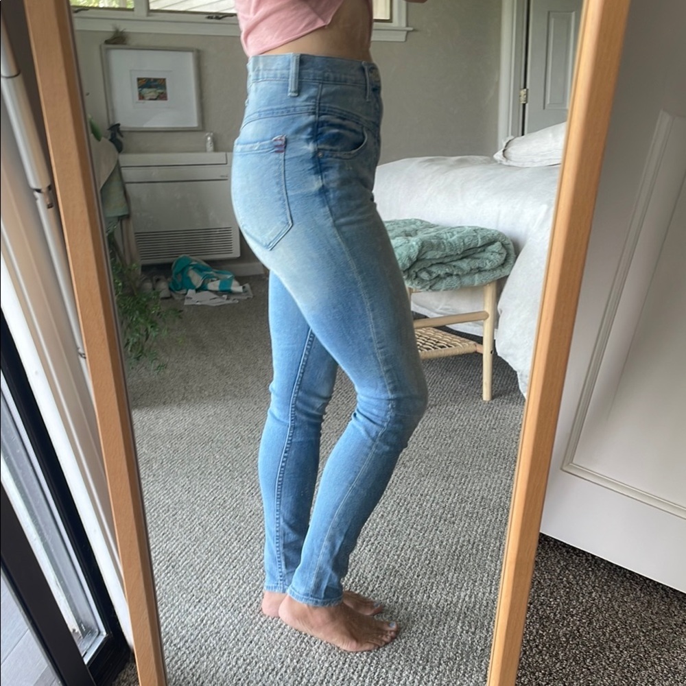 BDG High Waisted Light Blue Jeans